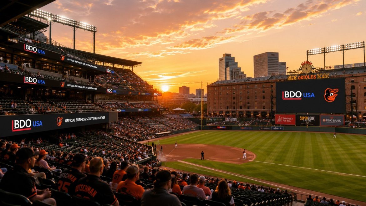 Orioles BDO USA partnership adds business support, stadium branding, Truist Club hospitality and special experiences at Camden Yards.