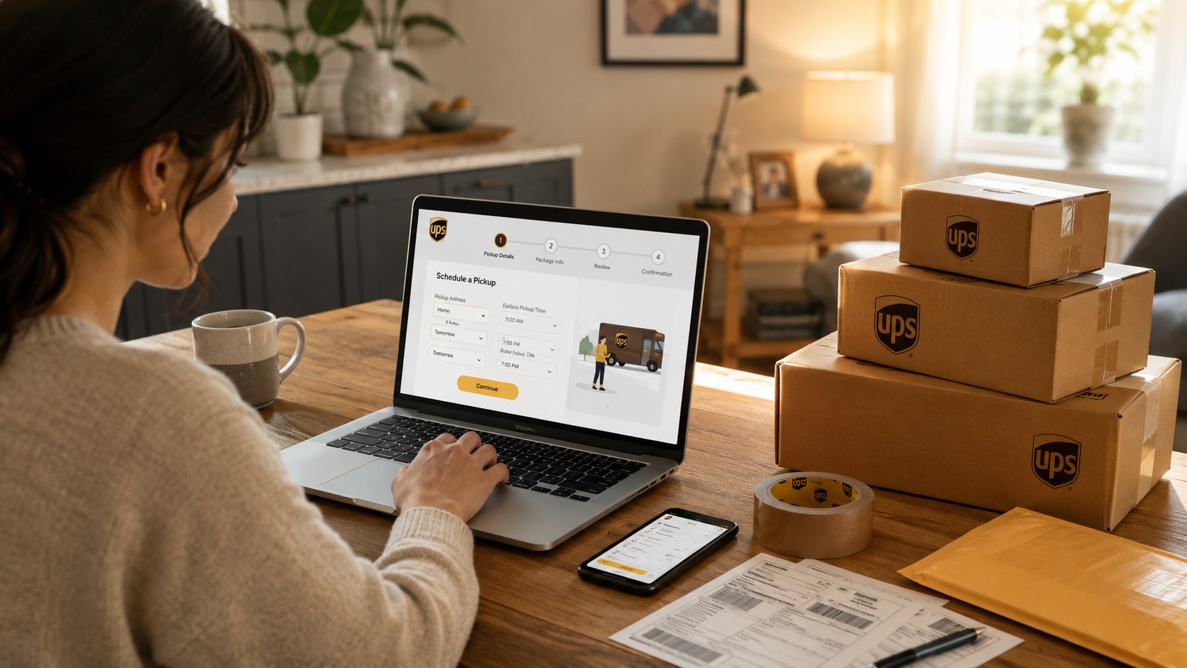 How to Schedule a UPS Pickup at Home in 2026: Online Steps and Fees