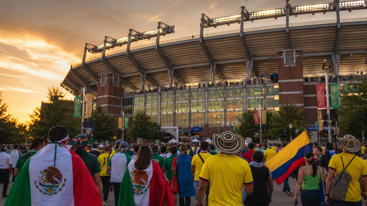 Mexico vs Colombia at M&T Bank Stadium is scheduled for September 26, 2026. See the venue, ticket sale date and coaching debut details.
