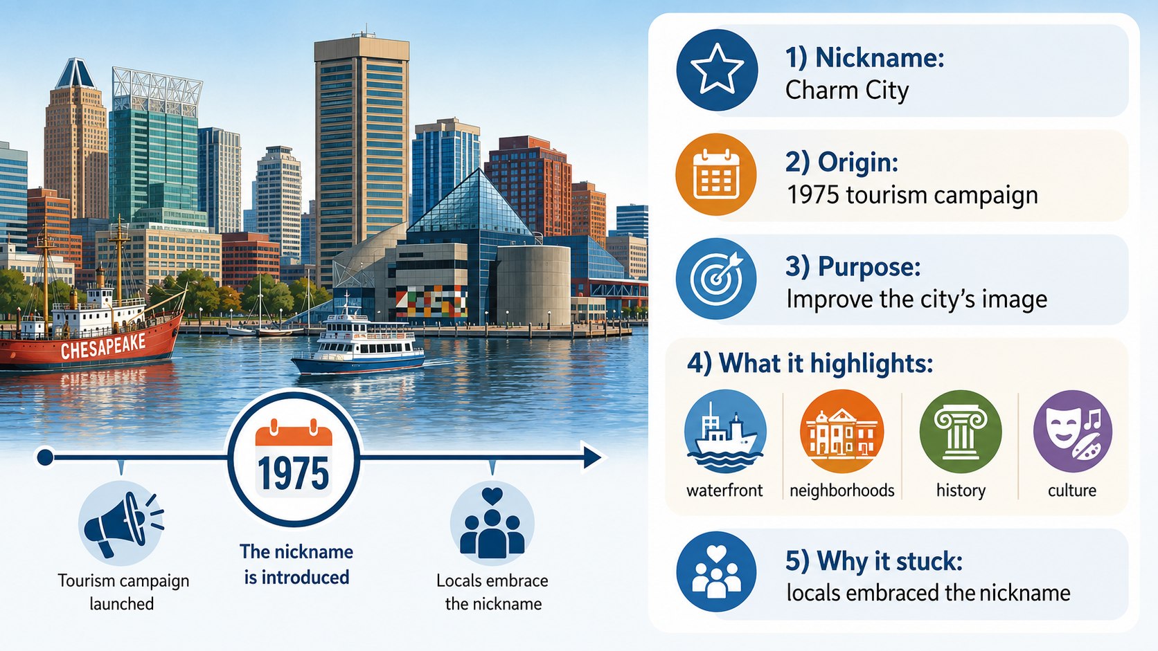 Why Is Baltimore Called Charm City? The 1974 Campaign Behind the Famous Nickname