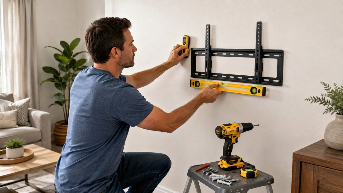 Step-by-step 2026 guide on How to Mount a TV on Drywall Safely for US readers. What to do, what to avoid and how long it really takes.