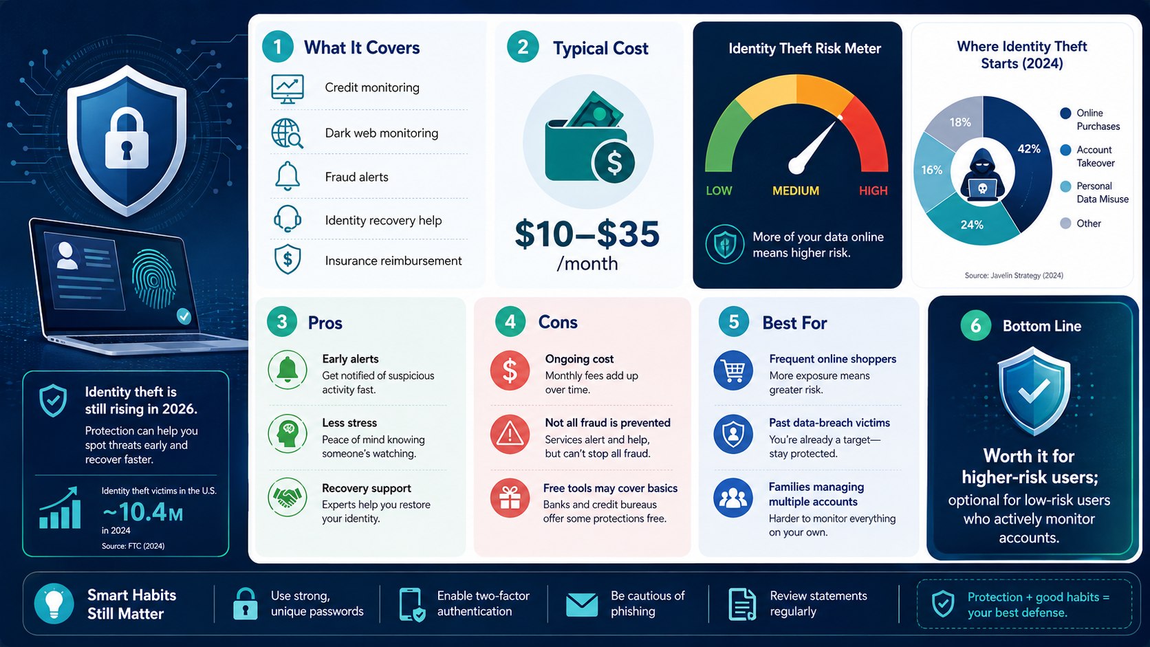 Is Identity Theft Protection Worth It in 2026? What Americans Can Do for Free