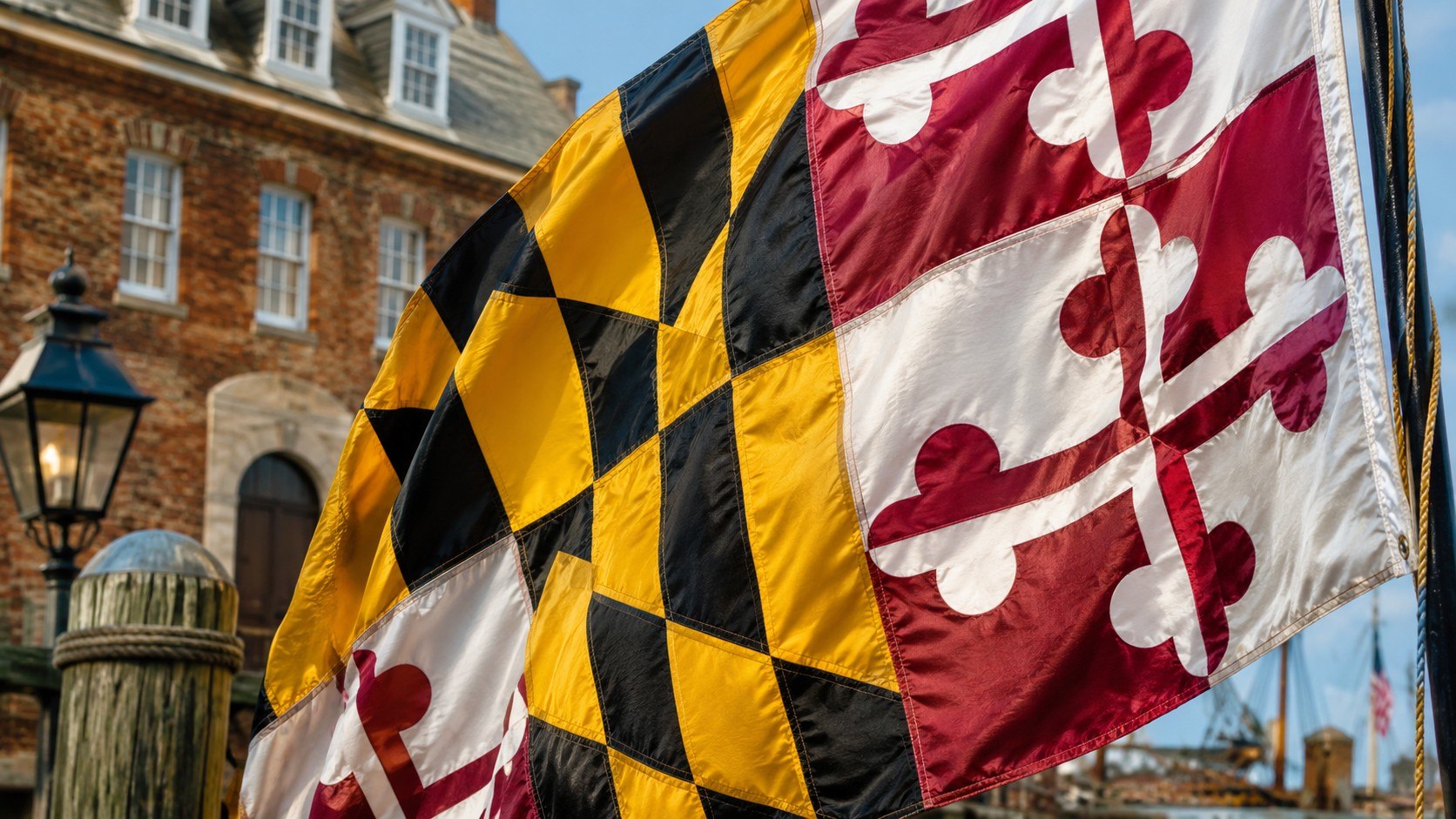 Maryland Flag Meaning: How Civil War Symbols Became the State’s 1904 Banner
