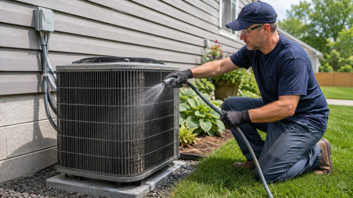 Step-by-step 2026 guide on How to Clean an AC Condenser Yourself for US readers. What to do, what to avoid and how long it really takes.