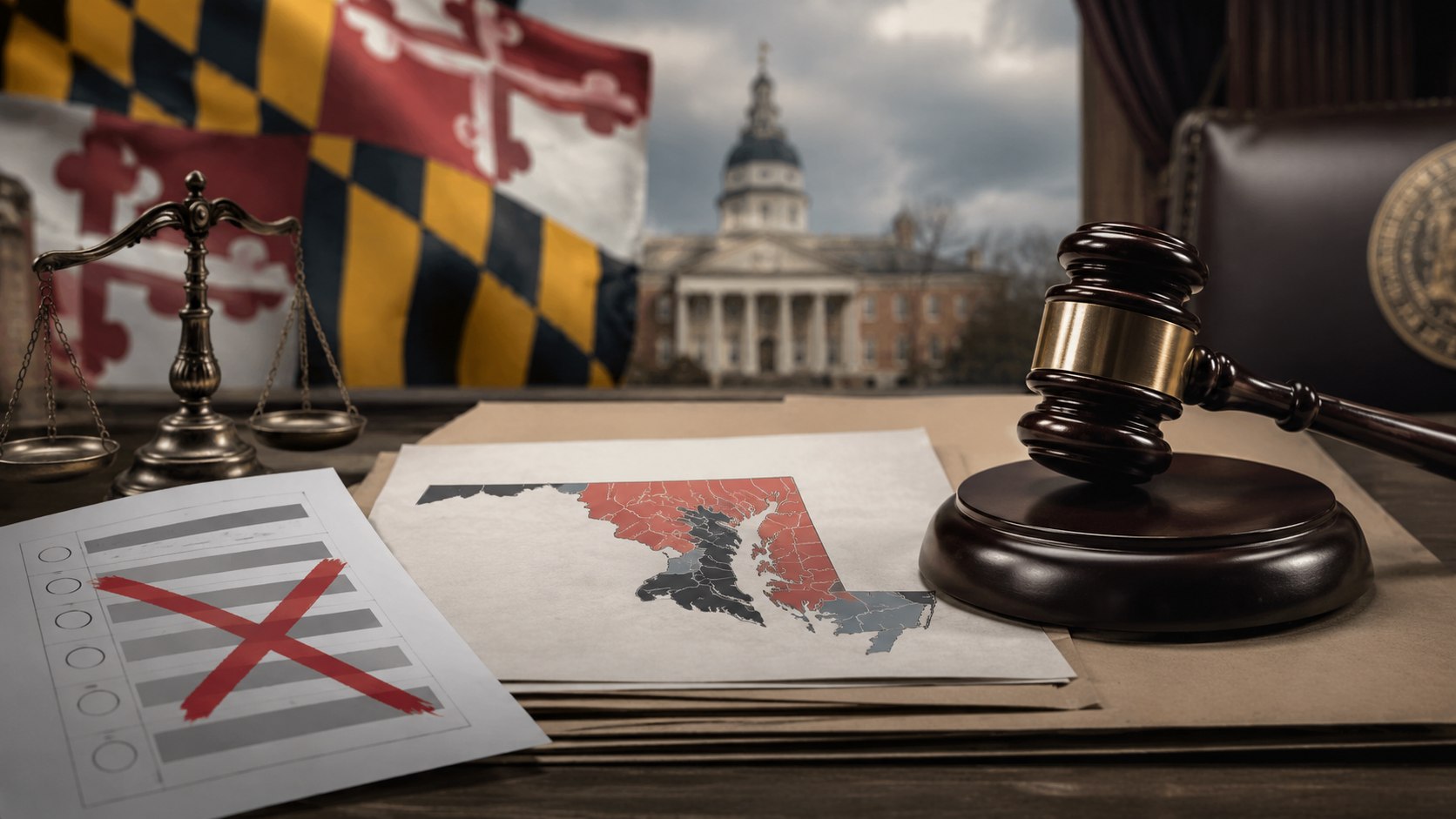 Maryland redistricting amendment blocked from November ballot as appeal looms