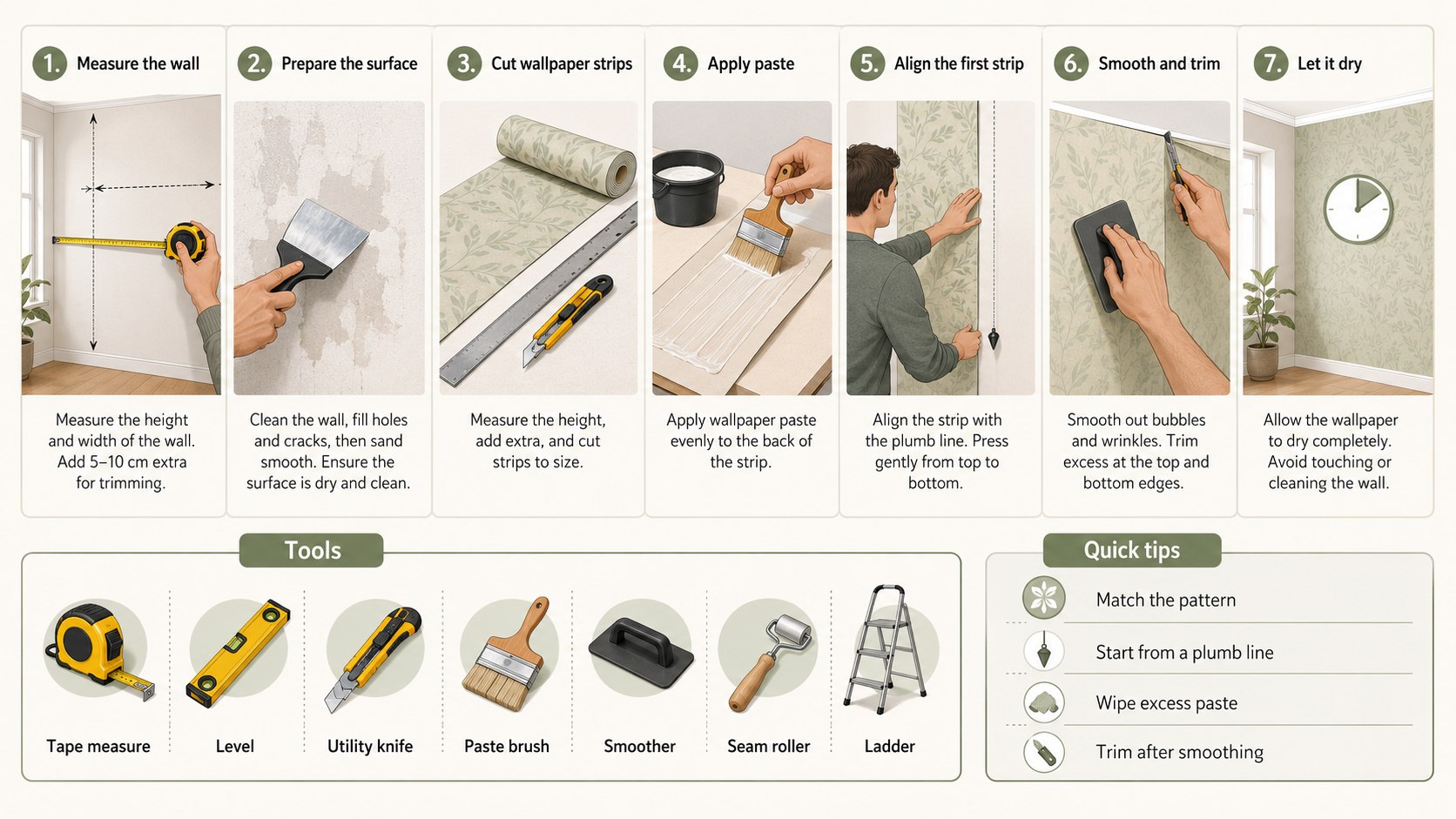 DIY Wallpaper Installation: How to Prep Walls, Apply Paste and Avoid Gaps