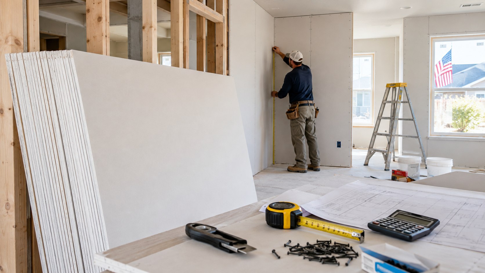 How Much Does Drywall Cost in 2026? Materials, Labor and Room Estimates