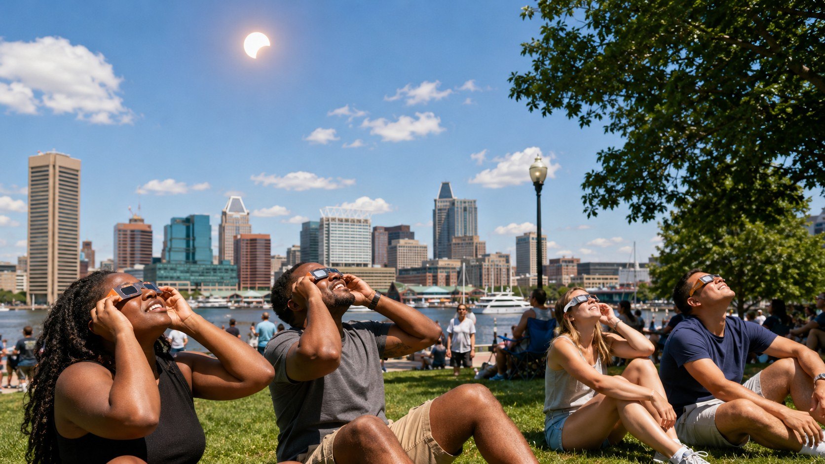 What time is the 2026 solar eclipse in Baltimore? Maryland viewing guide