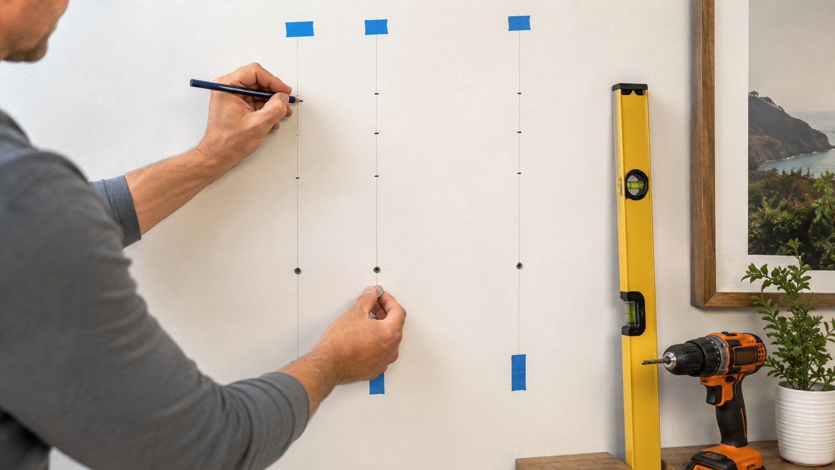 How to Find Wall Studs Without a Stud Finder in 2026: Magnet, Outlet and 16-Inch Tricks