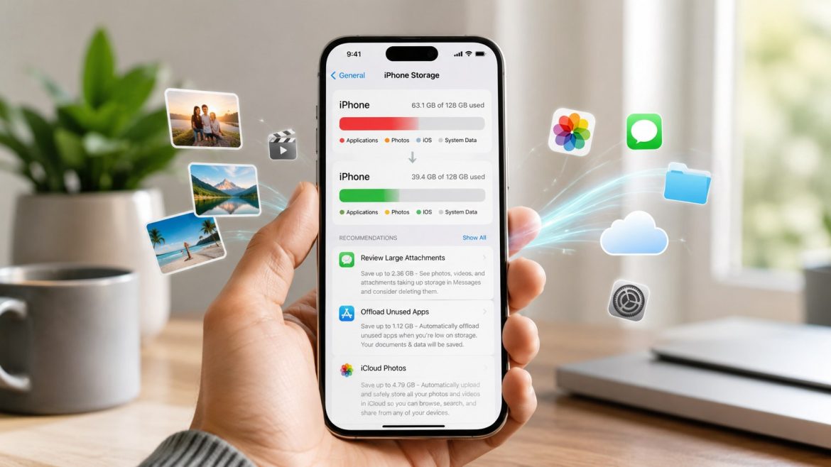 Step-by-step 2026 guide on How to Free Up Storage on iPhone 2026 for US readers. What to do, what to avoid and how long it really takes.