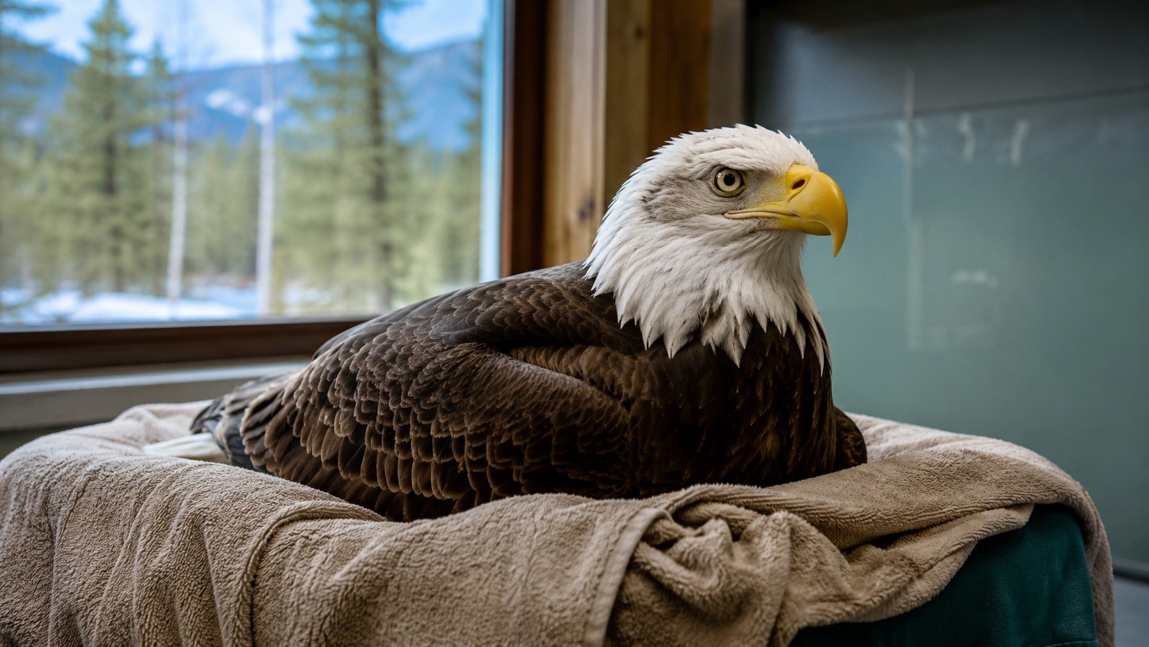 Jackie the bald eagle dies after weeks of intensive care at Ojai Raptor Center