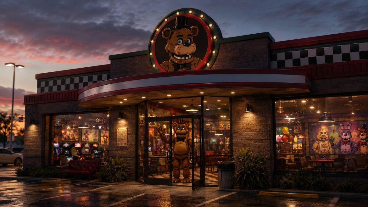 Freddy Fazbear’s Pizza will open at American Dream in New Jersey in 2027 with animatronics, arcade games, food and FNAF horror experiences.