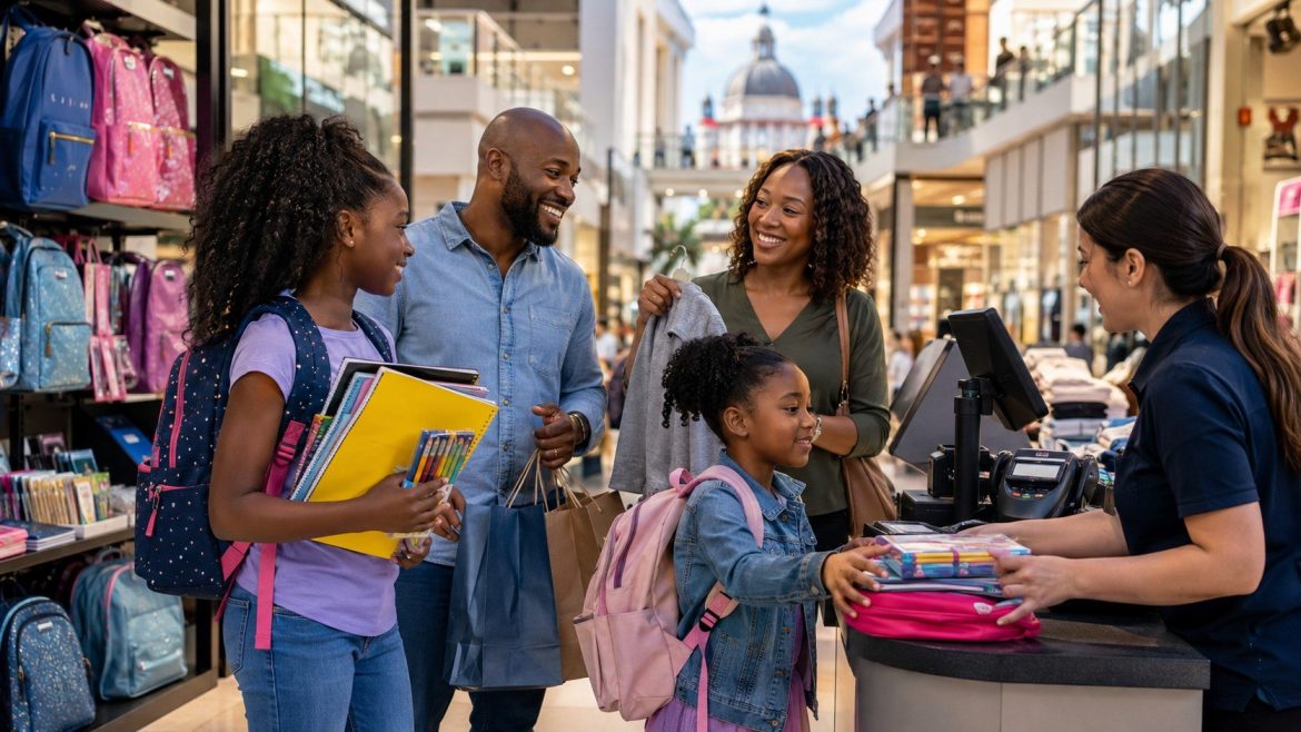 Maryland tax-free week 2026 runs August 9–15 as Annapolis Mall launches School Cents, giving participating local schools access to up to $15,000.