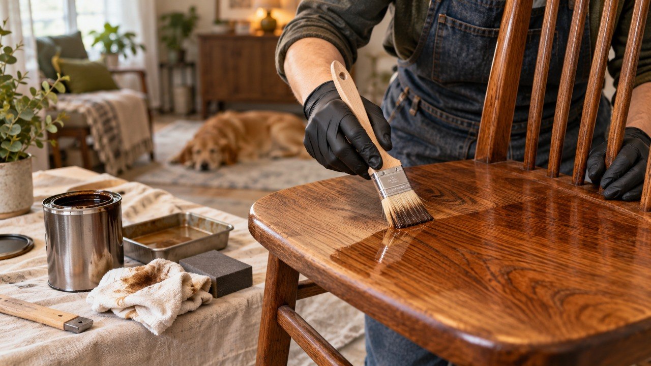 Why Old Wood Furniture Turns Blotchy After Staining and How to Refinish It Correctly