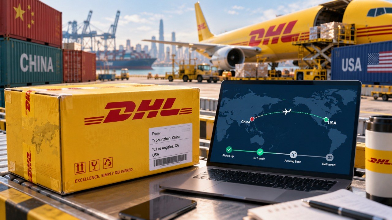 How to Track a DHL Package from China to USA in 2026 and Understand Every Status