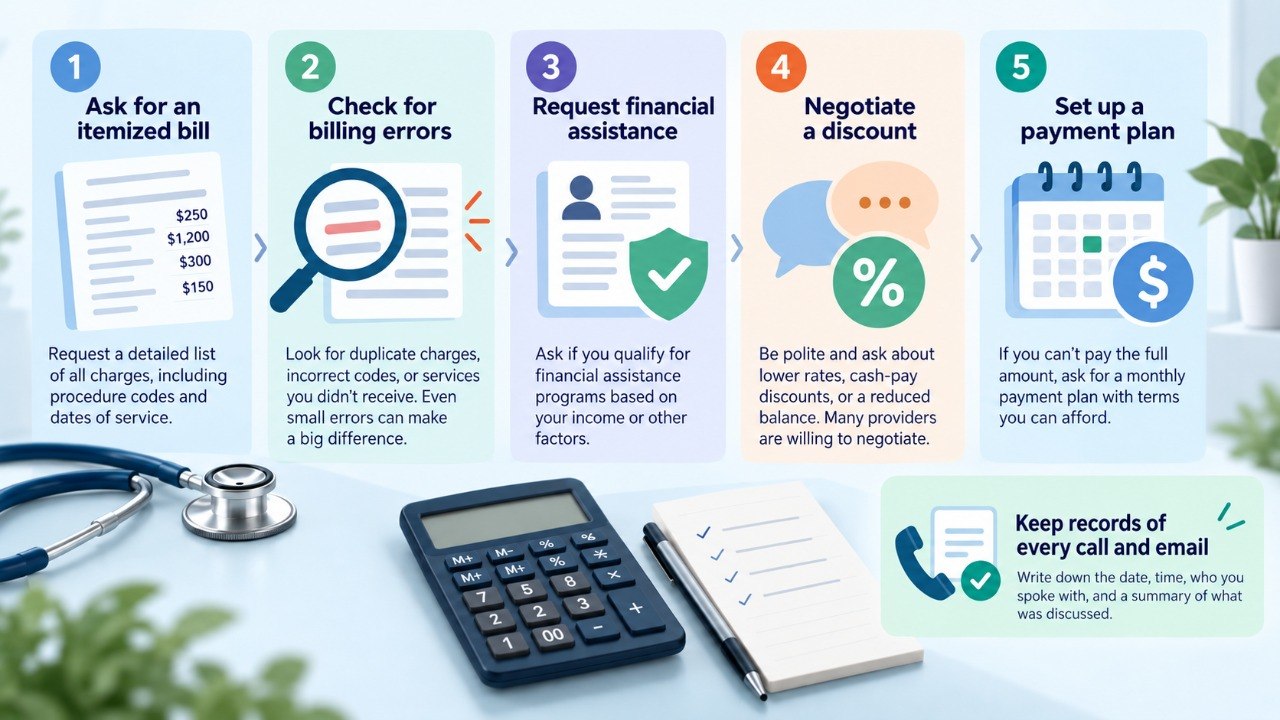 How to Negotiate Medical Bills in USA 2026: Patient Rights and Scripts to Request a Lower Balance
