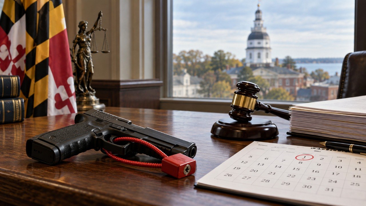 Maryland gun laws change October 1 2026: New rules for dealers, buybacks and retired officers