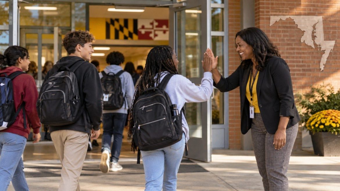 Maryland school absenteeism falls statewide as officials launch Maryland Shows Up, with the 2024-25 chronic absence rate declining to 25%.