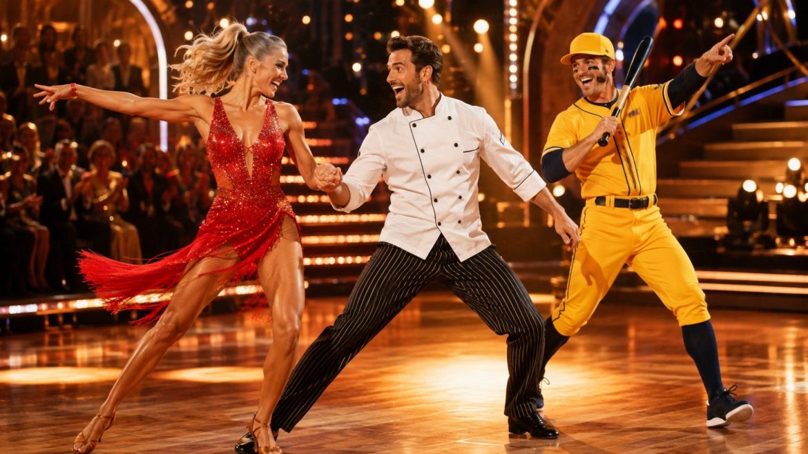 Dancing with the Stars Season 35 cast includes Julia Stiles, Giada De Laurentiis, Amber Glenn and Jackson Olson ahead of the September 15 premiere.