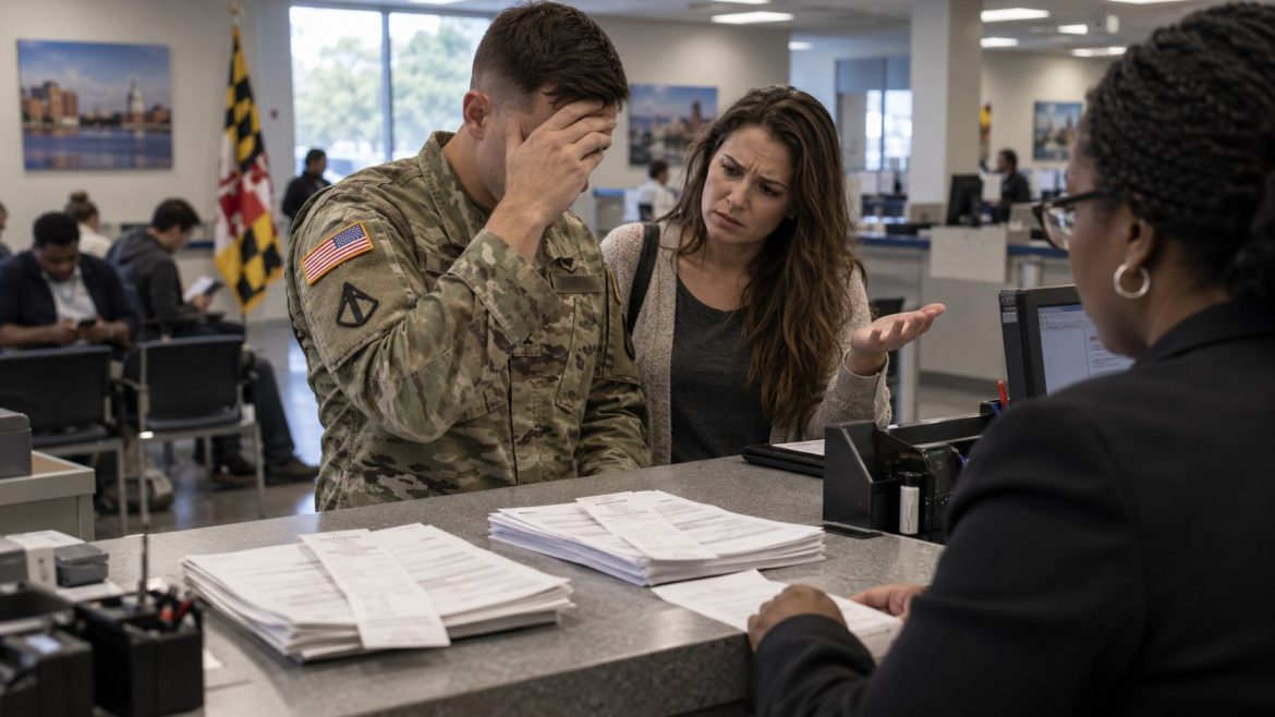 Maryland military vehicle fees face a DOJ challenge over a $27 nonresident permit charge that federal officials say violates SCRA protections.