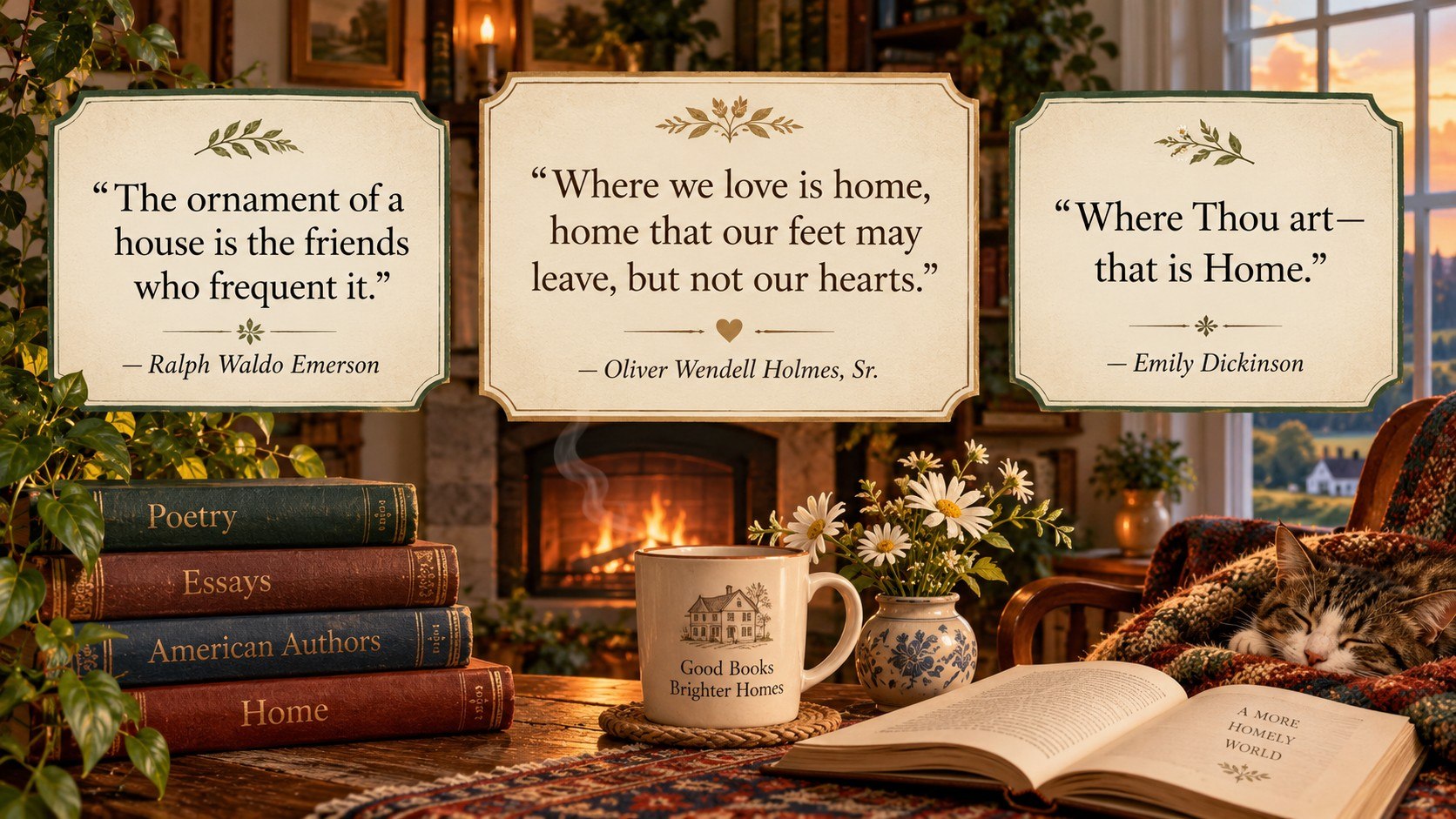 Famous Quotes About Home by American Authors: 9 Lines and Their Real Meanings