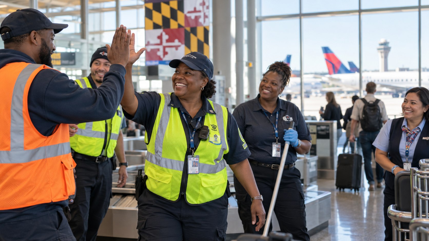BWI airport minimum wage rises to $18 for some Maryland workers