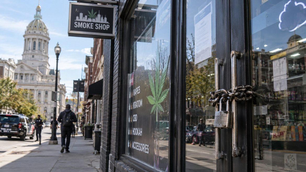 Baltimore smoke shop bill advances as City Council considers new powers to padlock businesses repeatedly selling illegal cannabis or controlled substances.