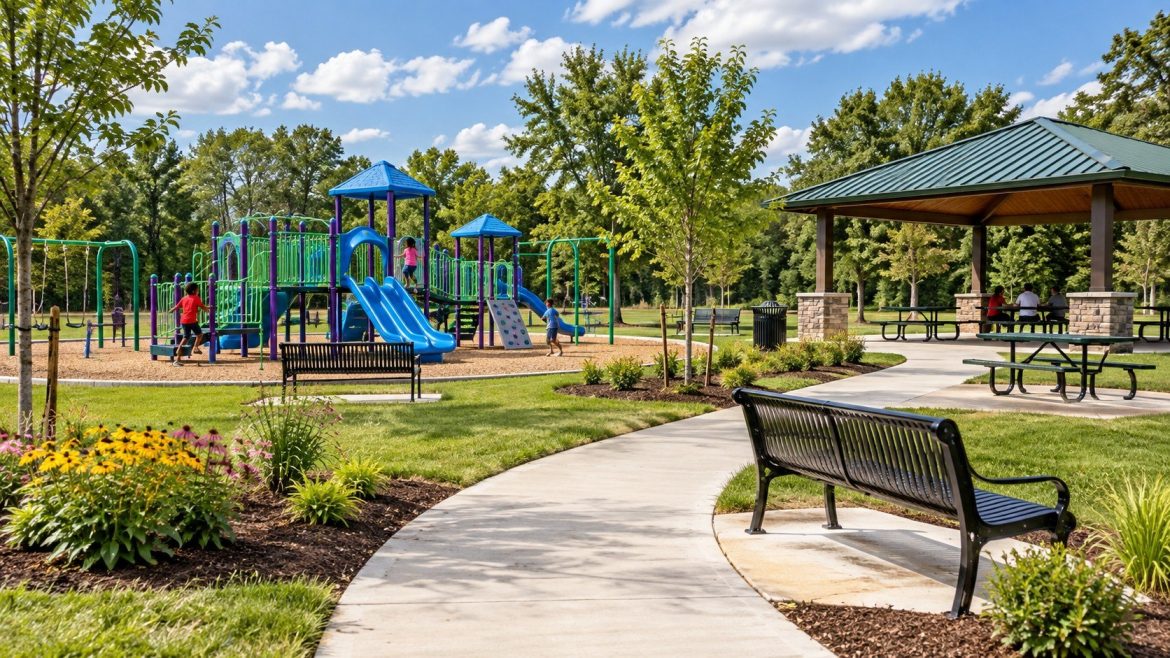 Gwynn Oak Park reopens in Baltimore County with a new playground, pavilions, improved paths, expanded parking and historic features.