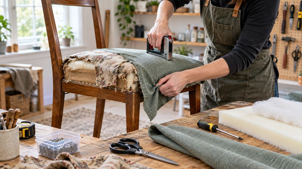 Step-by-step 2026 guide on How to Reupholster a Chair Yourself for US readers. What to do, what to avoid and how long it really takes.