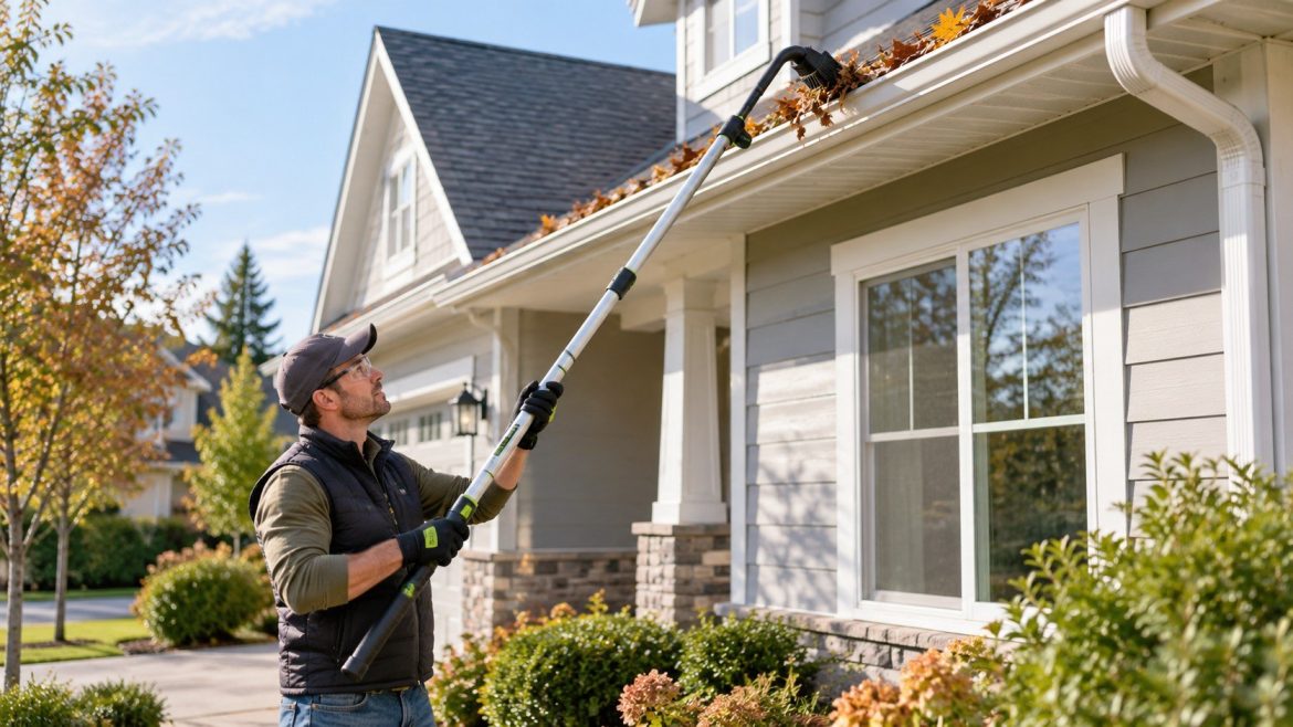 Step-by-step 2026 guide on How to Clean Gutters Safely Without a Ladder for US readers. What to do, what to avoid and how long it really takes.
