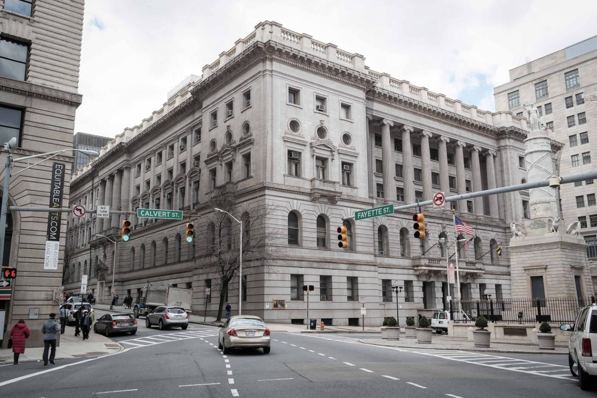Clarence M. Mitchell Jr. Courthouse, home of the Circuit Court for Baltimore City, on Calvert Street