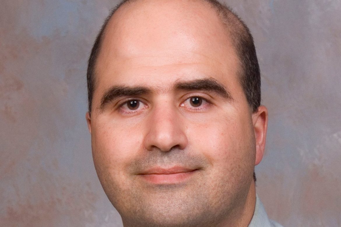 Nidal Hasan photographed in 2007 at the Uniformed Services University of the Health Sciences in Bethesda