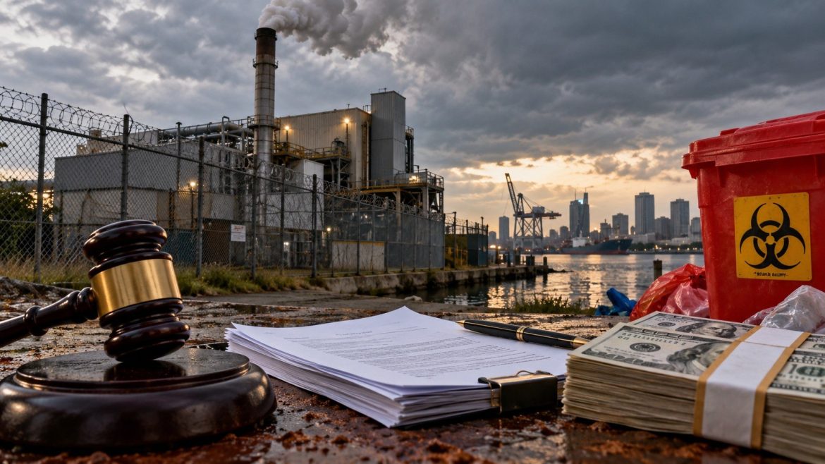 Curtis Bay Energy will shut its Baltimore medical waste incinerator and pay $600,000 after repeated air pollution violations.