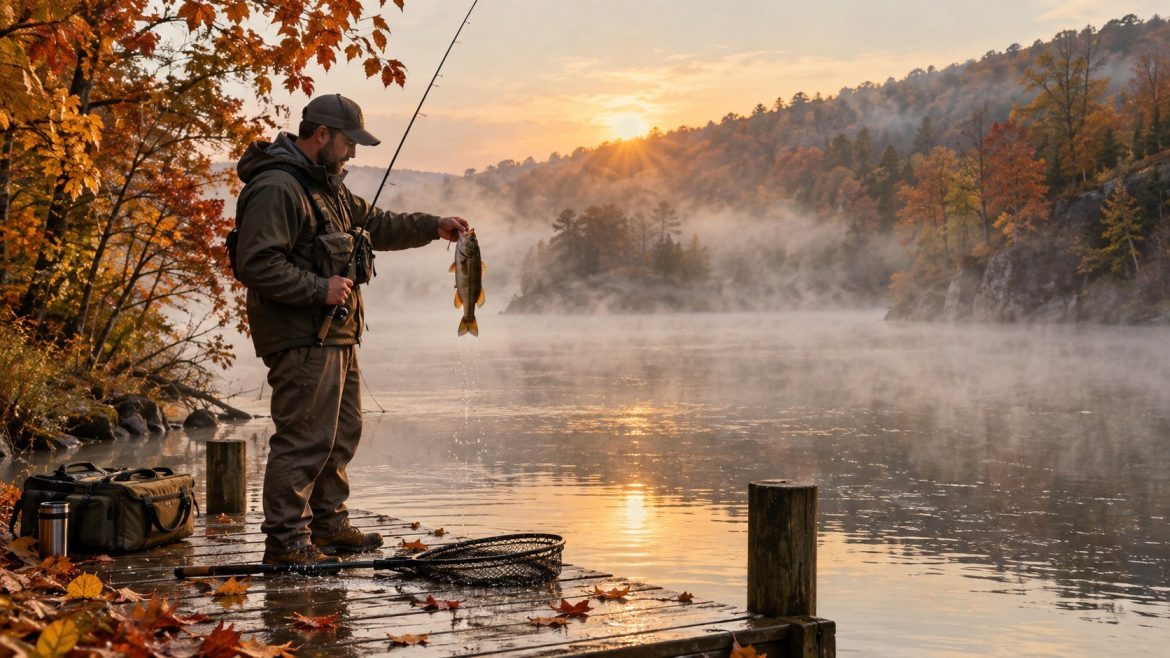 Fishing calendar October 2026 USA: best fishing days, moon phases, regional fall patterns, October red snapper dates, licenses, tides and practical trip planning.