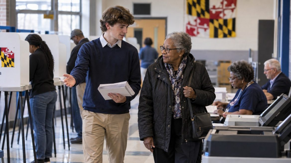 Maryland election judges are needed for the November 3 general election, with pay starting at $250 and opportunities available for students ages 14 and 15.
