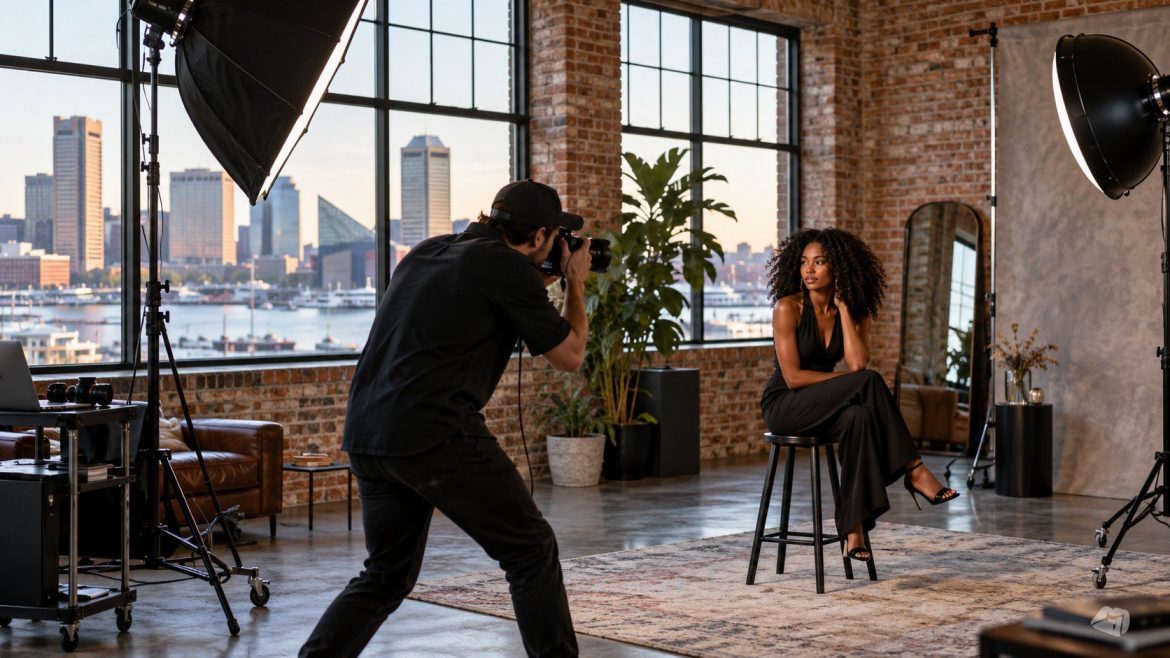 Best photo studios in Baltimore 2026 with verified addresses, rates, locations, equipment and practical advice for portraits, fashion, branding and commercial shoots.
