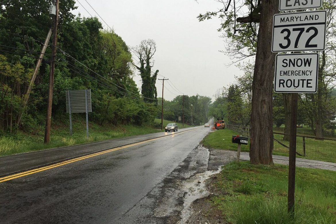 Wilkens Avenue (MD 372) in Catonsville, Baltimore County, Maryland